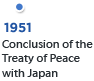 Conclusion of the Treaty of Peace with Japan
