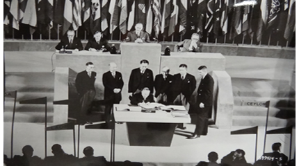 Conclusion of the Treaty of Peace with Japan, Original Source : US National Archives and Records Administration (NARA)