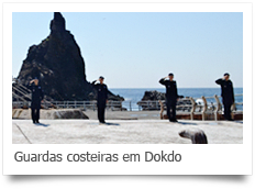 Coast Guards on Dokdo
