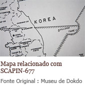 Map related to SCAPIN-677, Original Source : Dokdo Museum