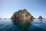 Вид на остров Содо с пристани острова Тонто
