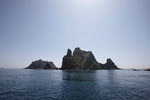 Вид на острова Токто со скалы Каджебави (Скала Морской лев)